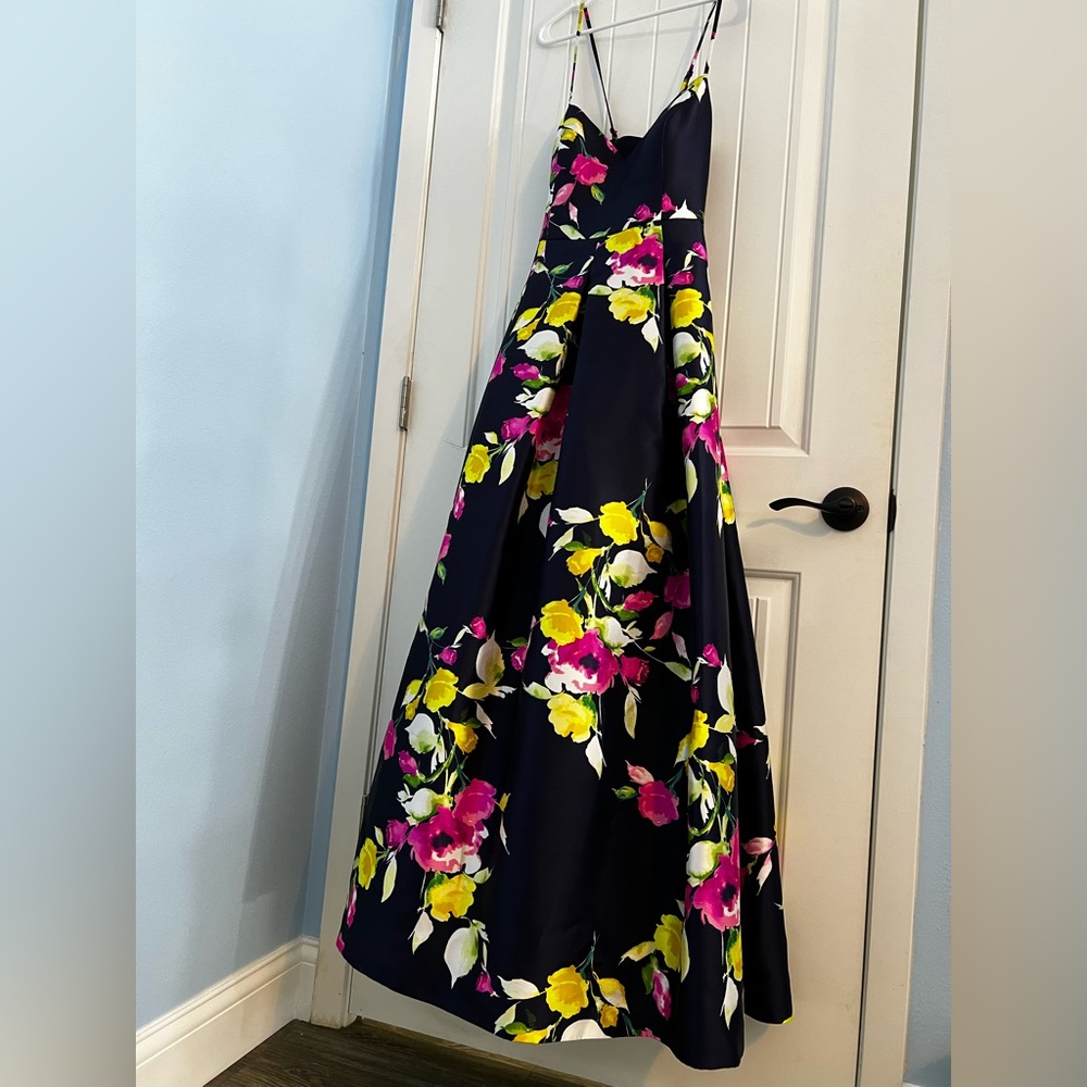 floral long dress